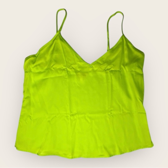 NWT | Ettitude | Signature Sateen Cami Top | Lime Green | Various Sizes - Picture 2 of 12